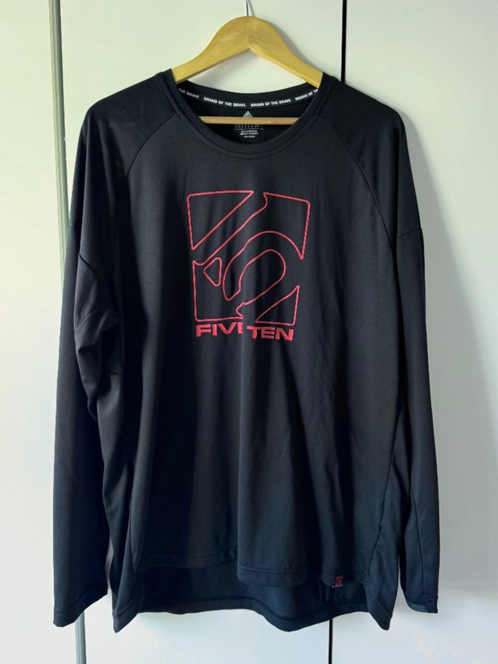 Adidas Five Ten MTB Jersey Men Black XL Sport Mountain Bike Hike